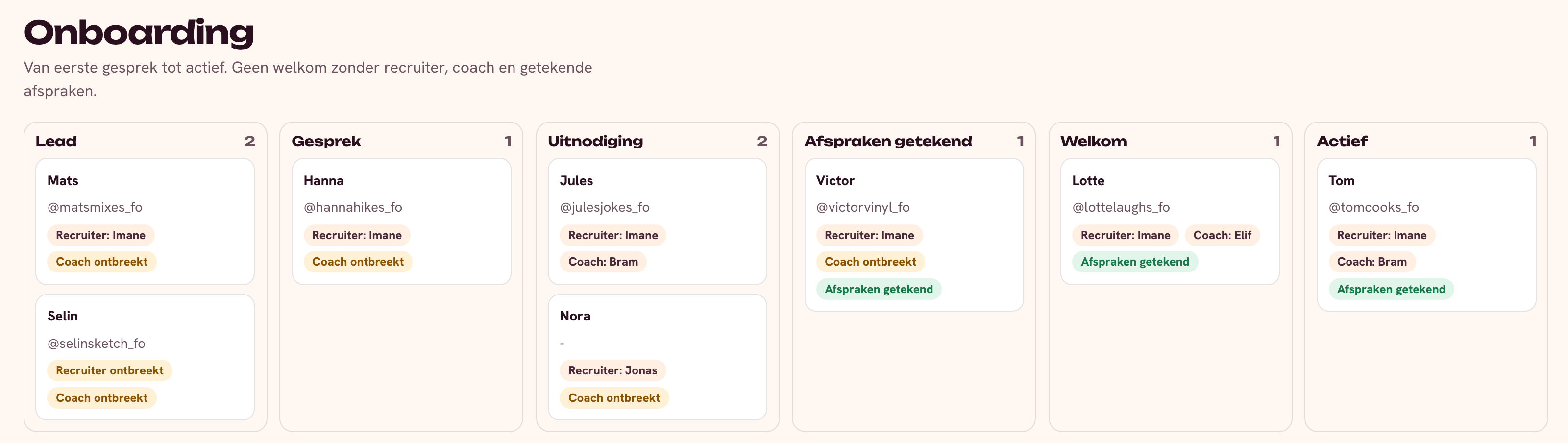 Onboarding