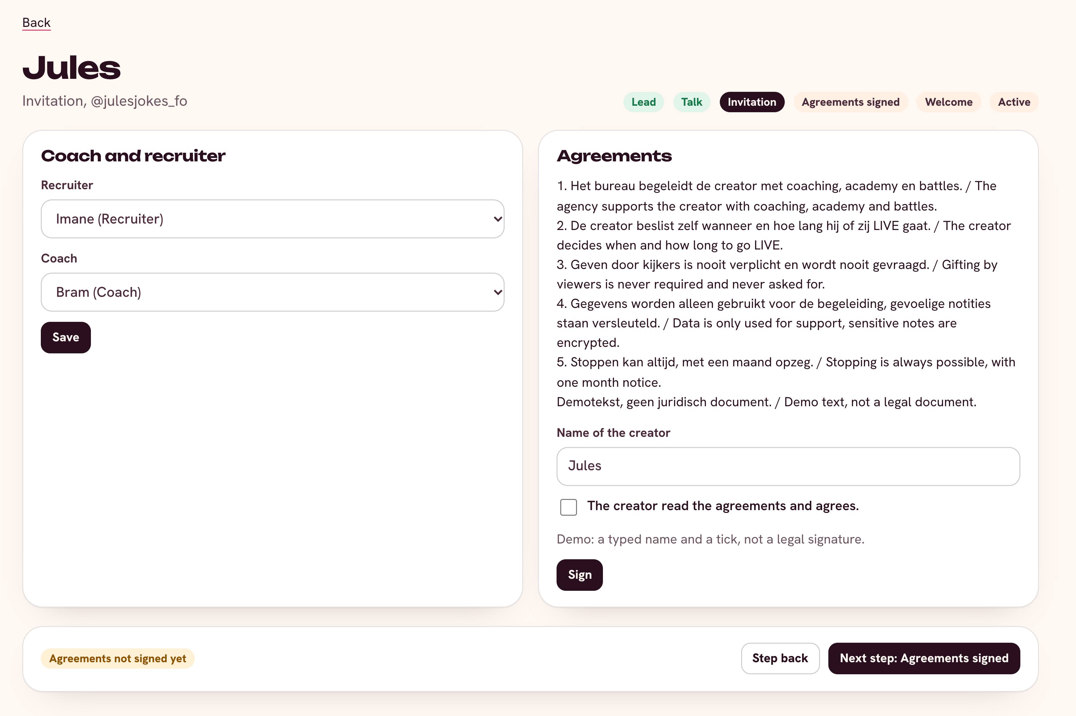 Onboarding
