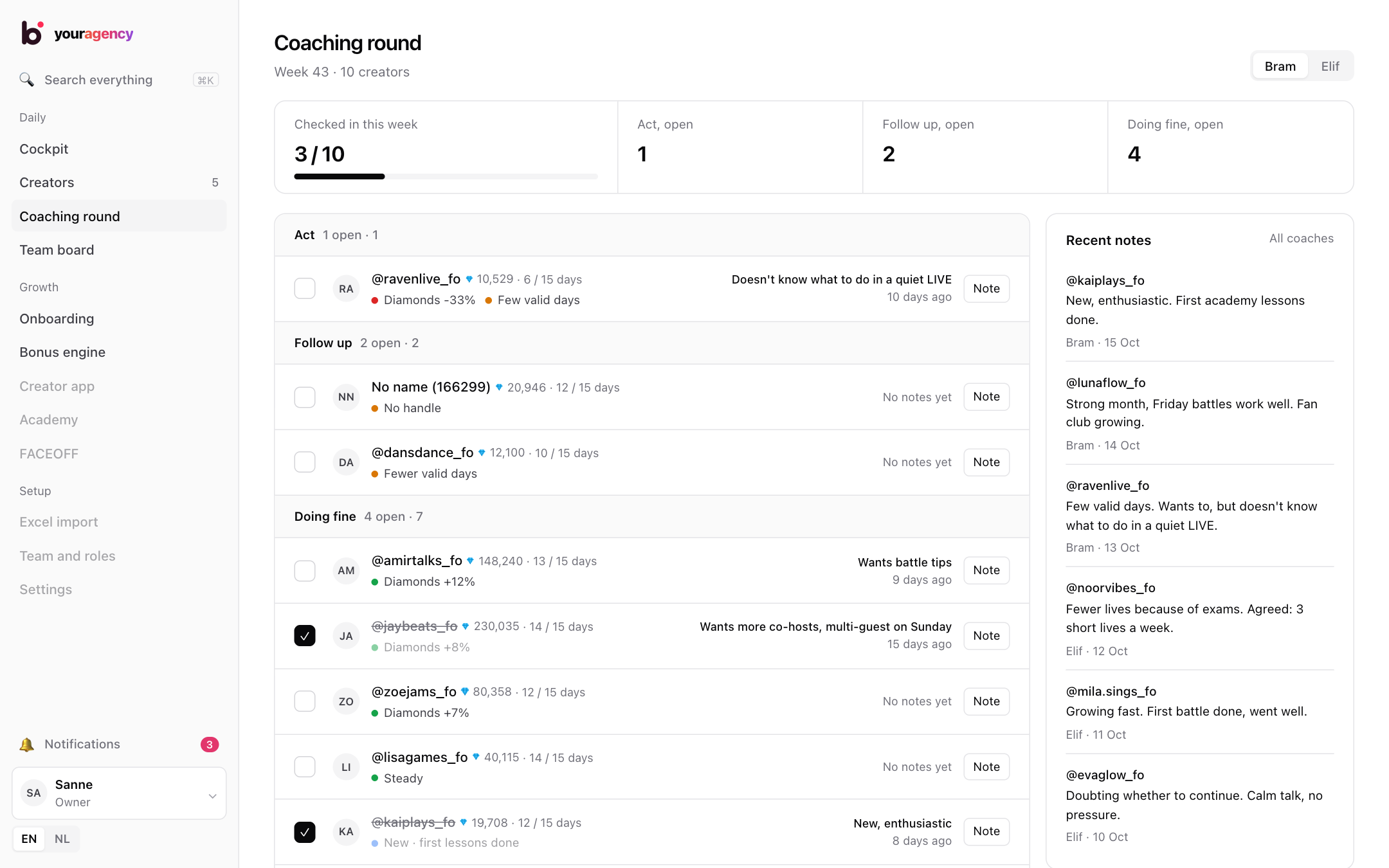 Coaching